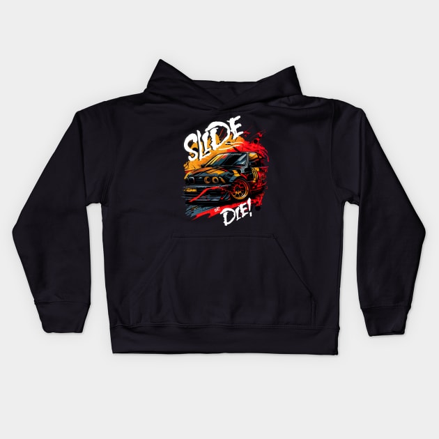 Slide or Die? Kids Hoodie by Wrap Shop